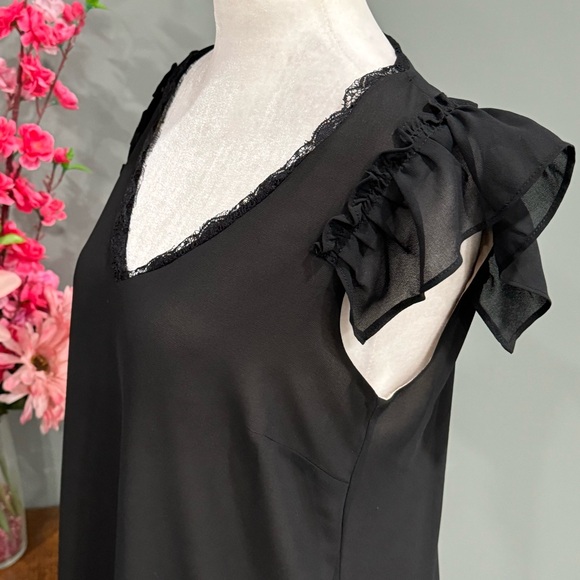 Rose + Olive Short Sleeve Top - Picture 6 of 11